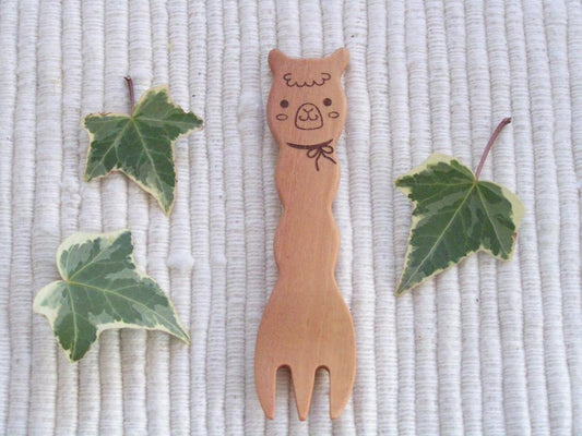 Cute Alpaca Snack Fork