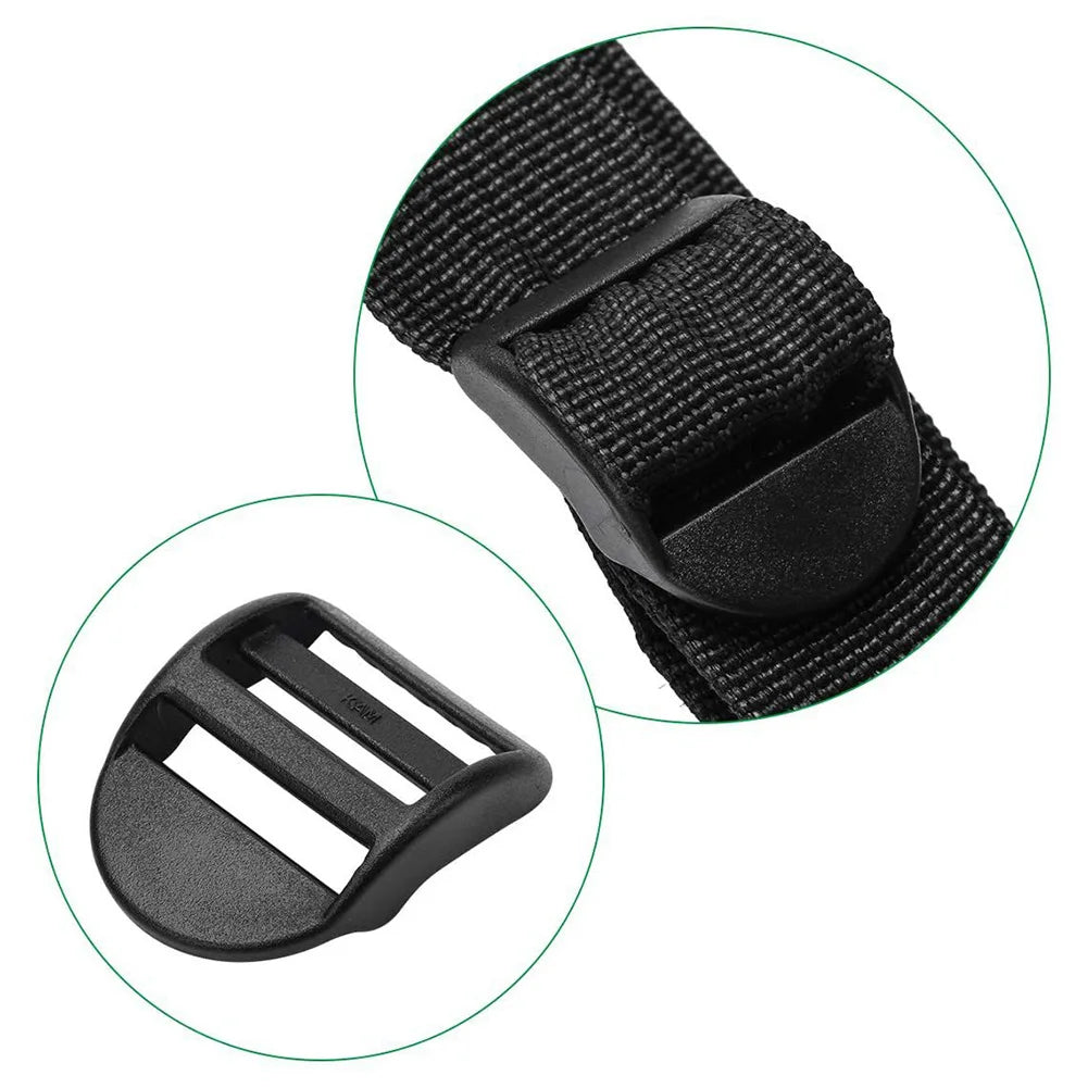 Spa Cover Fastener Repair Kit Featuring Male Lock Clips Female Release Buckles Slides Keys and Screws for 1 1.3 Inch Straps