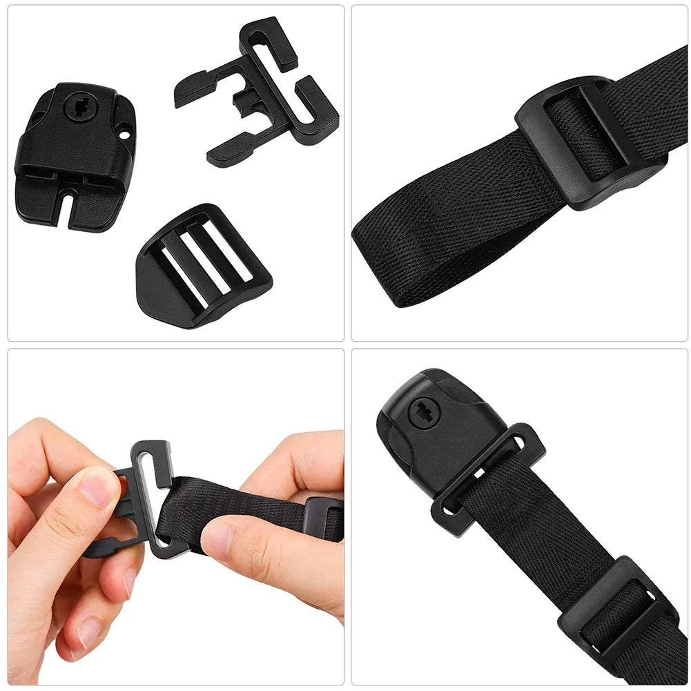 1 Pcs Spa Cover Latches Premium Plastic Material Self Tapping Screws Slides Spa Cover Latches Best Price Black