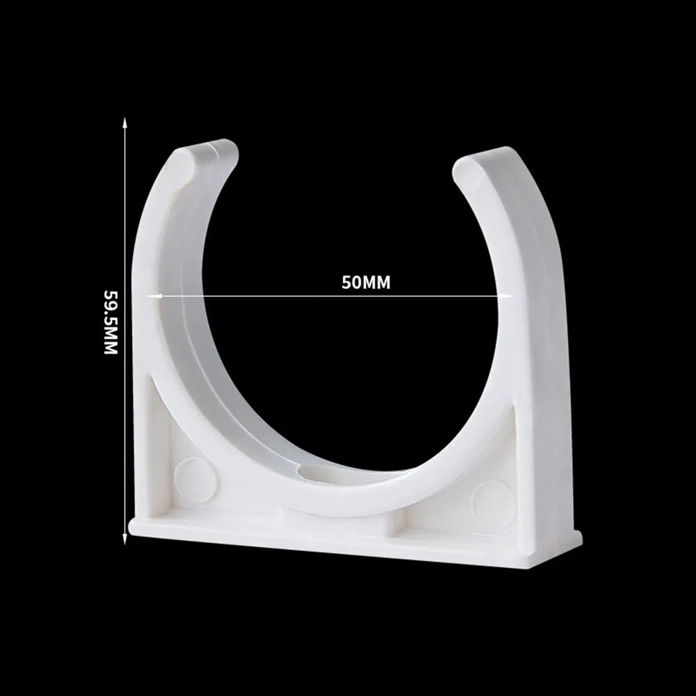 Water Pipe Holder Pipe Clamps Fixture Accessories Garden Watering Supplies U-shaped Pipe Clamp Watering Pipe Attachment