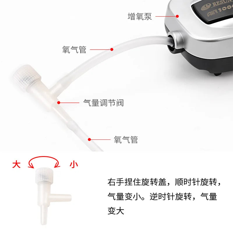 Fish Tank Oxygen Pump Air Volume Adjustment Valve Automatic Flower Watering Device Water Volume Control Throttle Valve