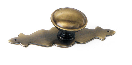 4 x 1 in. Backplate - Antique Brass