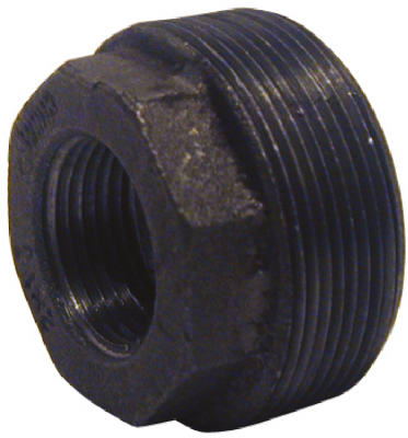 Pannext Fittings B-BUS0201 0.25 x 0.13 in. Black Hex Bushing